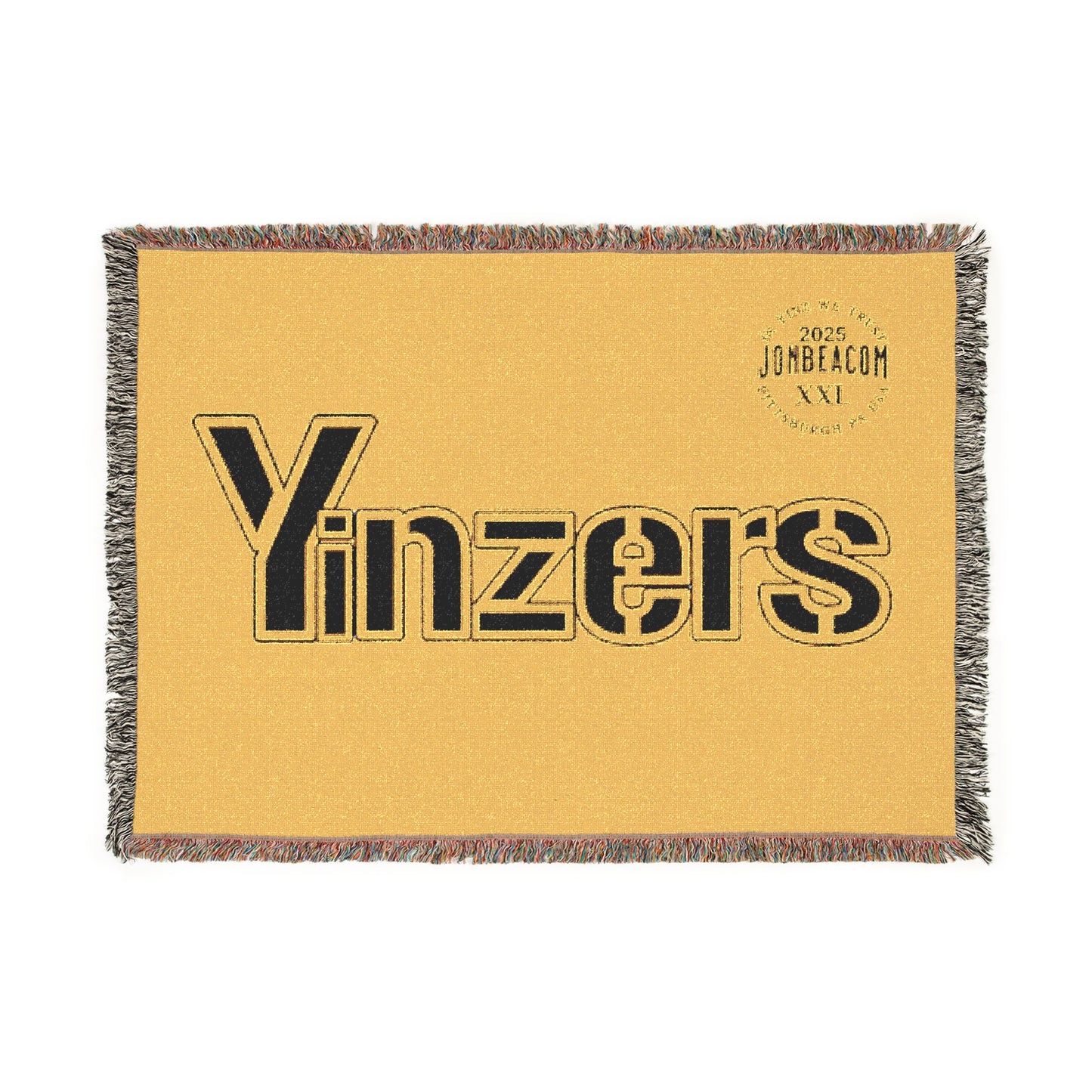 Yinzers Woven Blanket