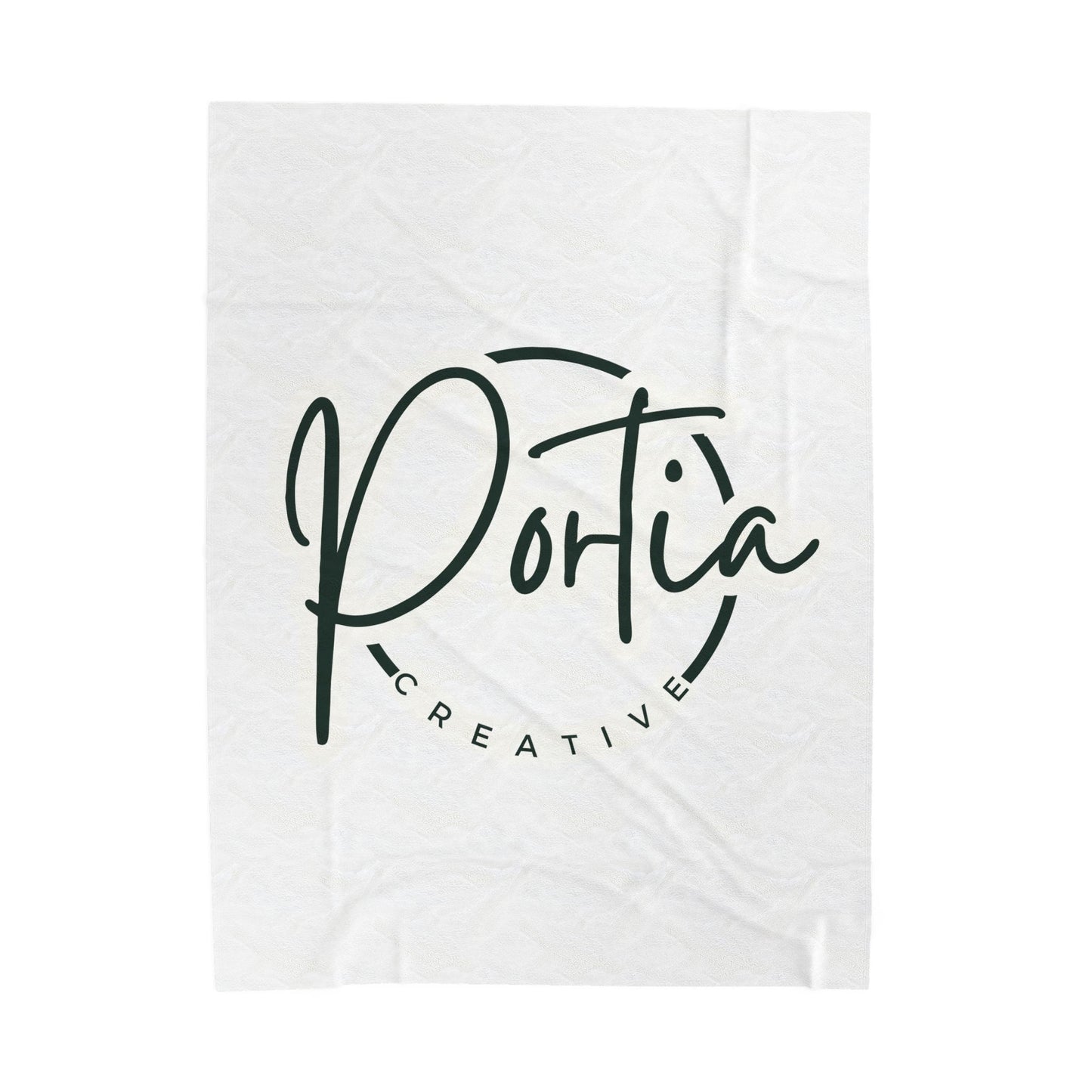 Portia Creative Velveteen Plush Blanket