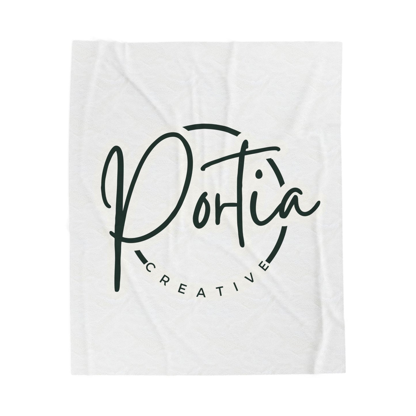 Portia Creative Velveteen Plush Blanket