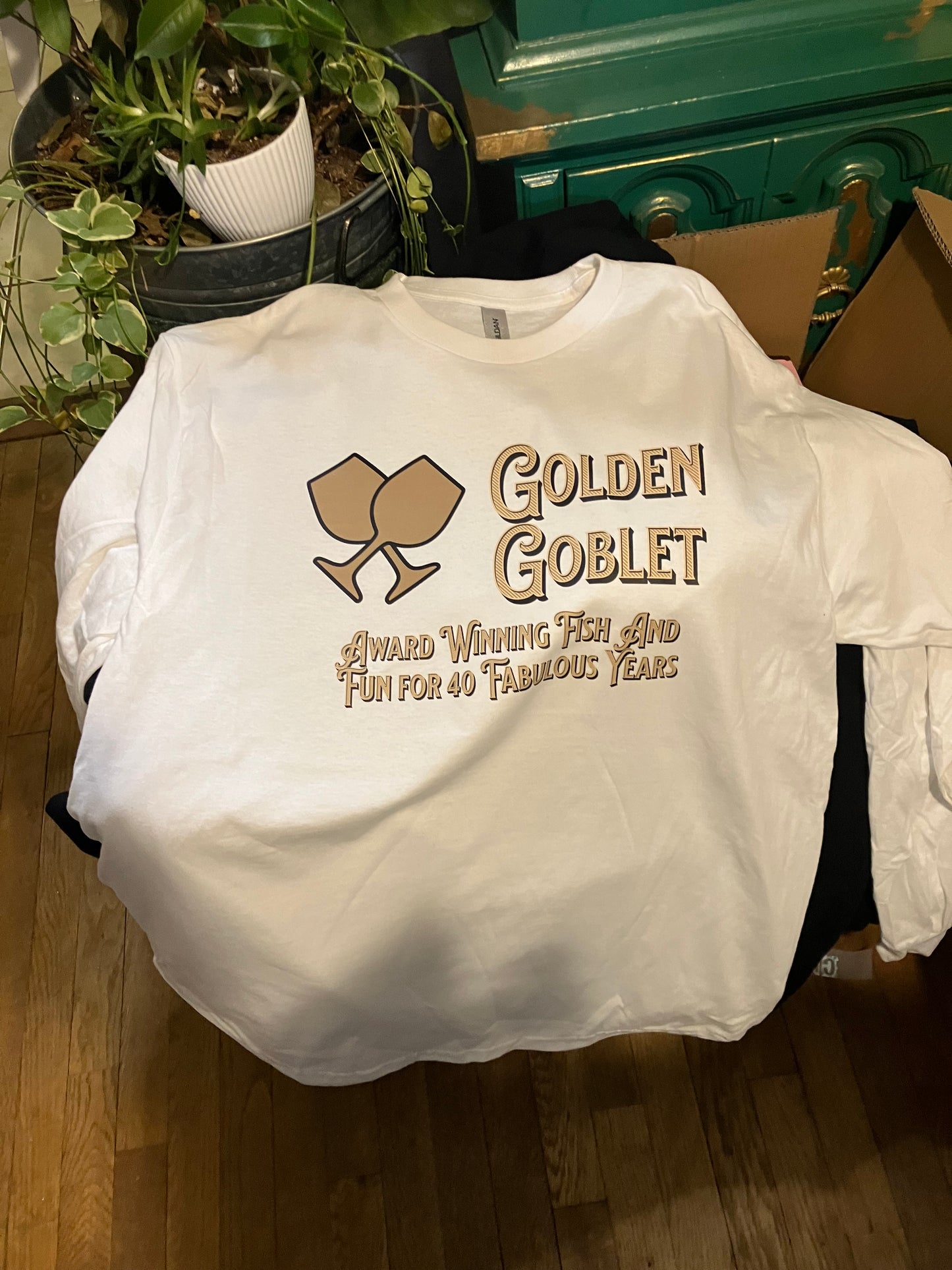 Golden Goblet - Long Sleeve Tee
