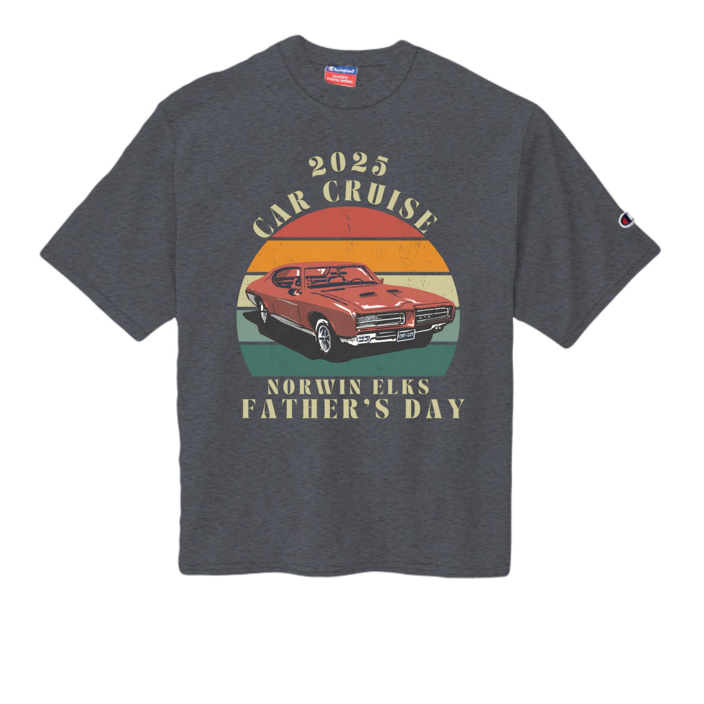 CHARCOAL HEATHER - FRONT