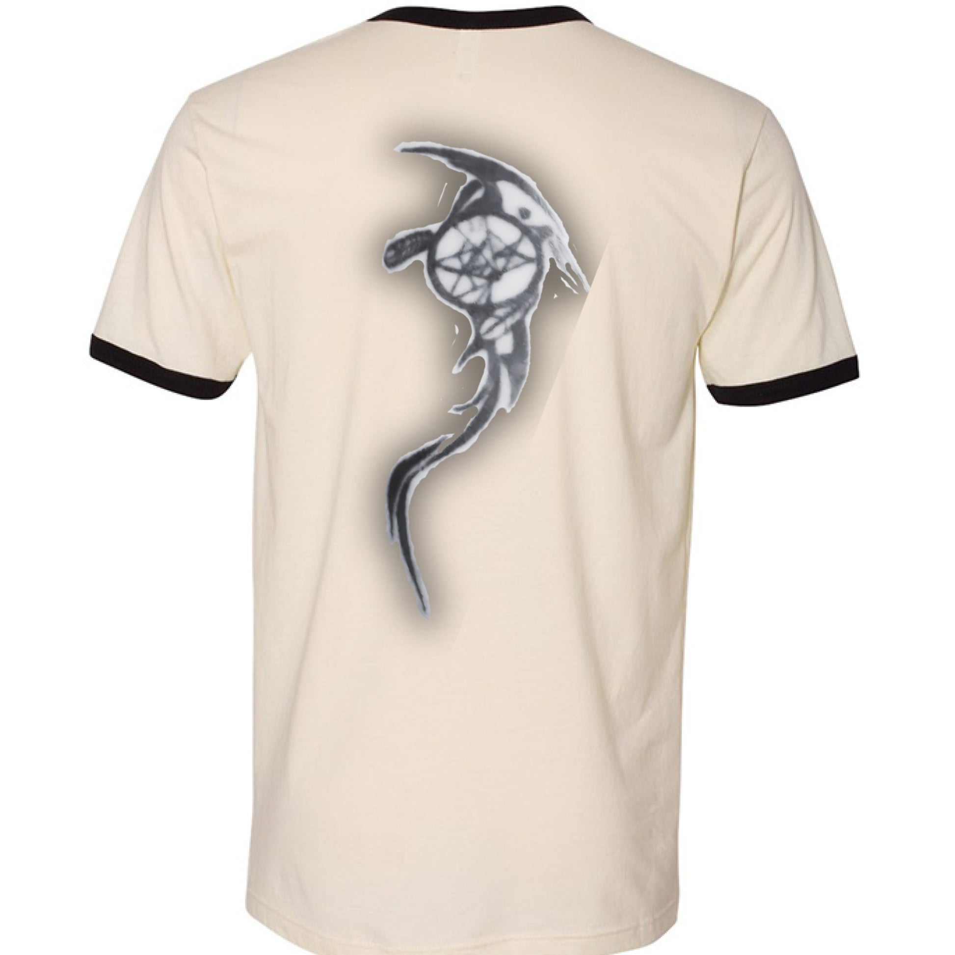 NATURAL/ BLACK - BACK