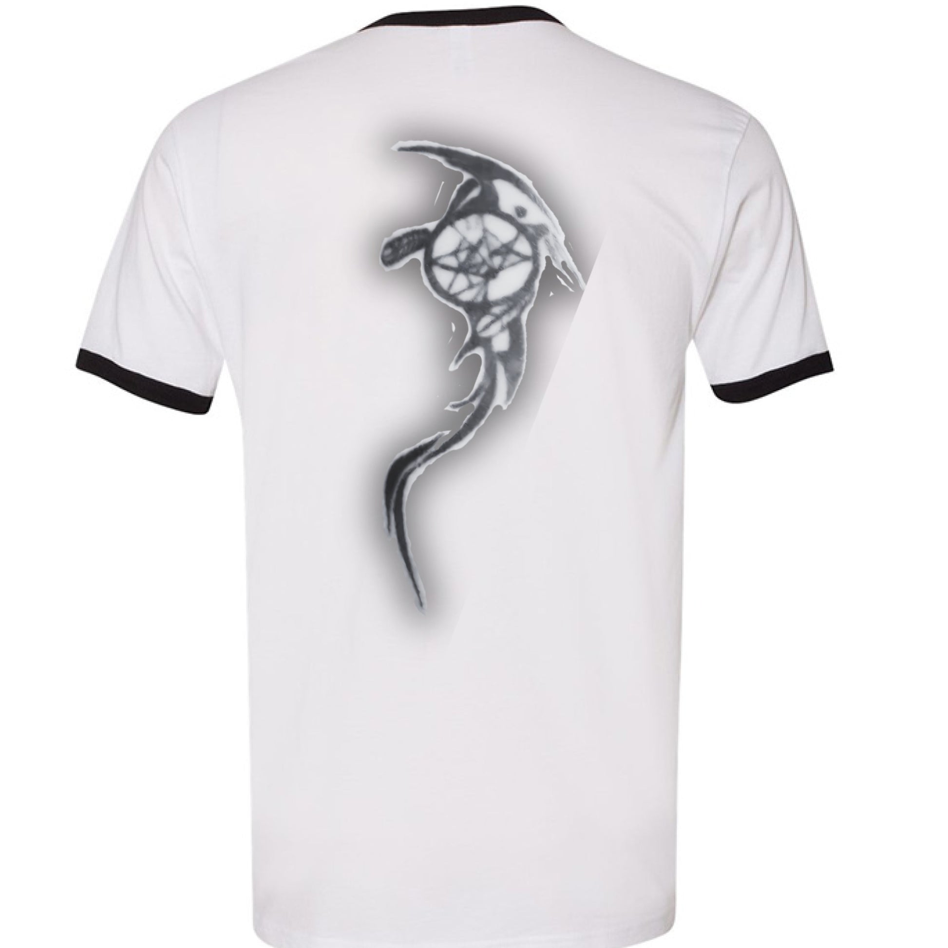 WHITE/ BLACK - BACK